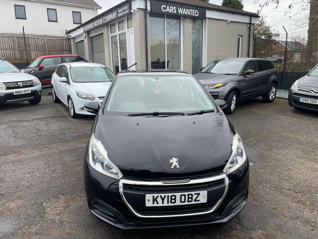 Peugeot 208 1.2 Puretech Active Hatchback Eu KY18OBZ Black #2