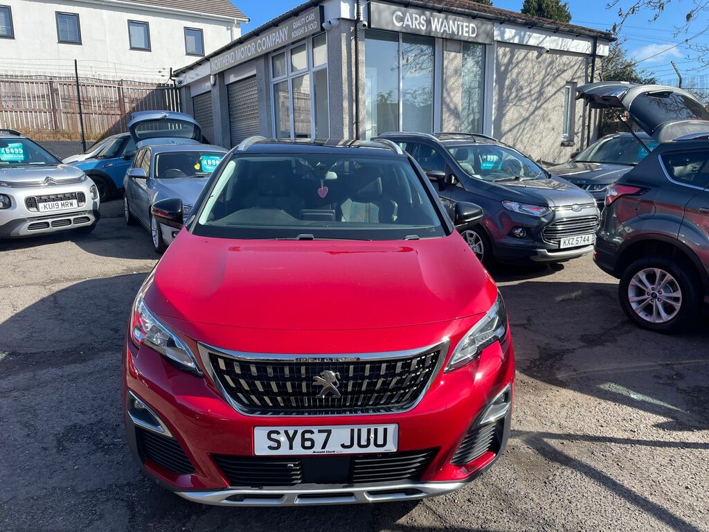 Peugeot 3008 3008 Estate SY67JUU Red #2