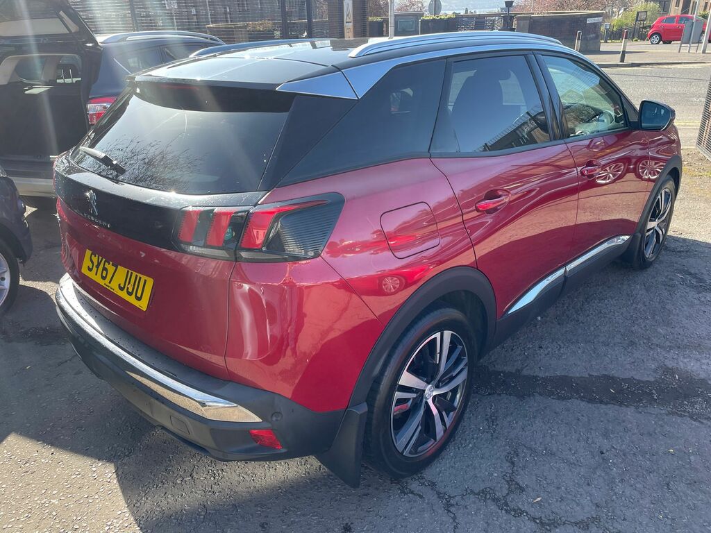 Peugeot 3008 3008 Estate SY67JUU Red #4
