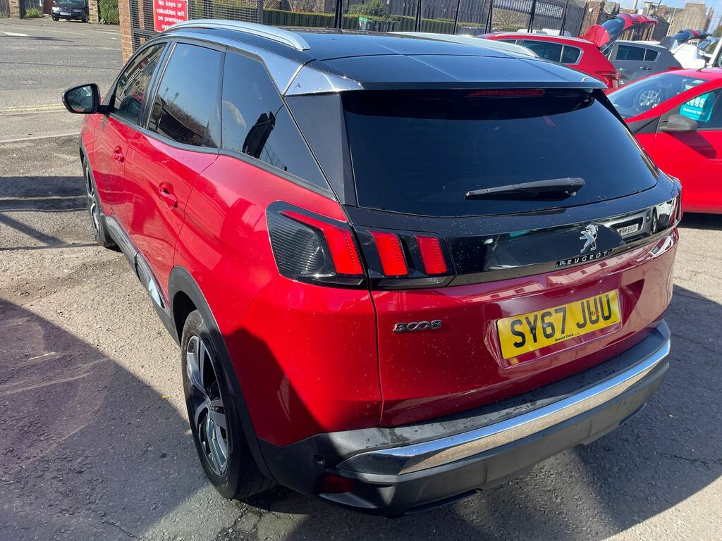 Peugeot 3008 3008 Estate SY67JUU Red #6