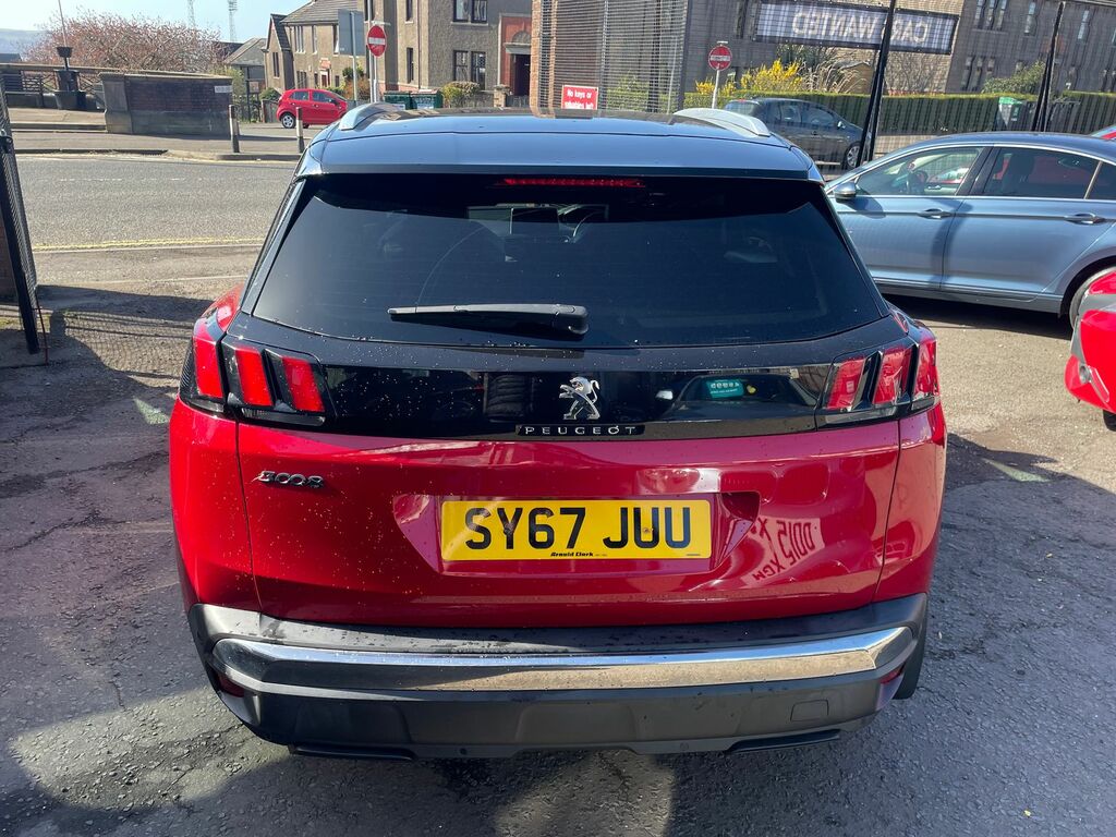 Peugeot 3008 3008 Estate SY67JUU Red #5