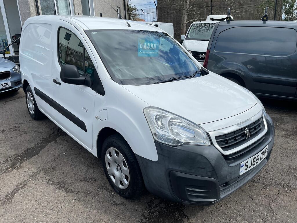 Peugeot E-Partner 636 Se Panel Van 6Dr Fwd L1 H1 White