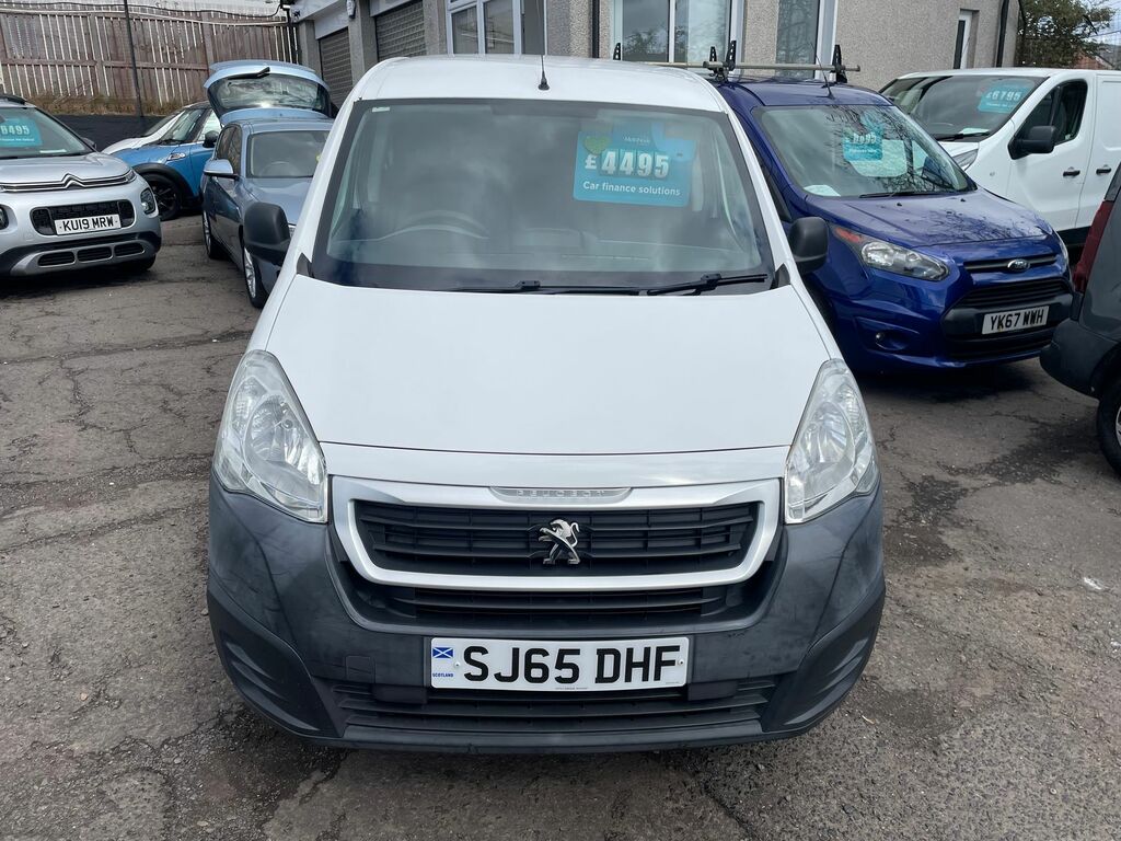 Peugeot E-Partner 636 Se Panel Van 6Dr Fwd L1 H1 White #2