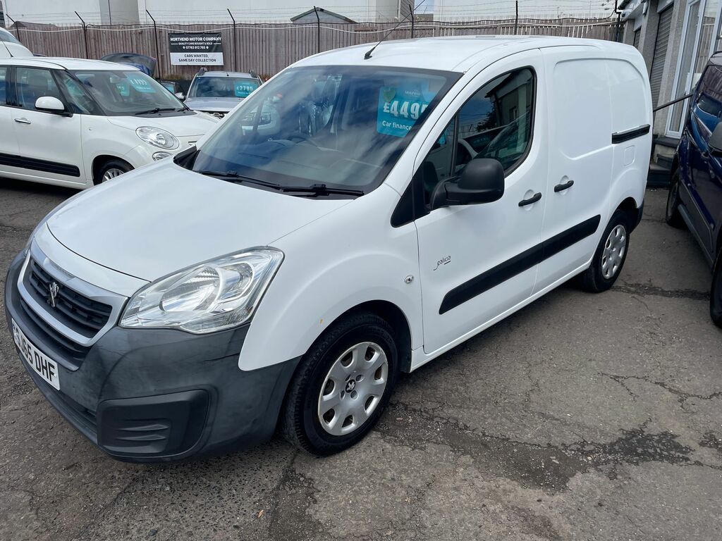 Peugeot E-Partner 636 Se Panel Van 6Dr Fwd L1 H1 White #4