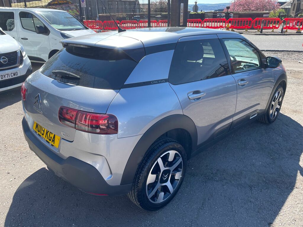 Citroen C4 Cactus 1.2 Puretech Gpf Flair Hatchback MD19KGA Grey #4