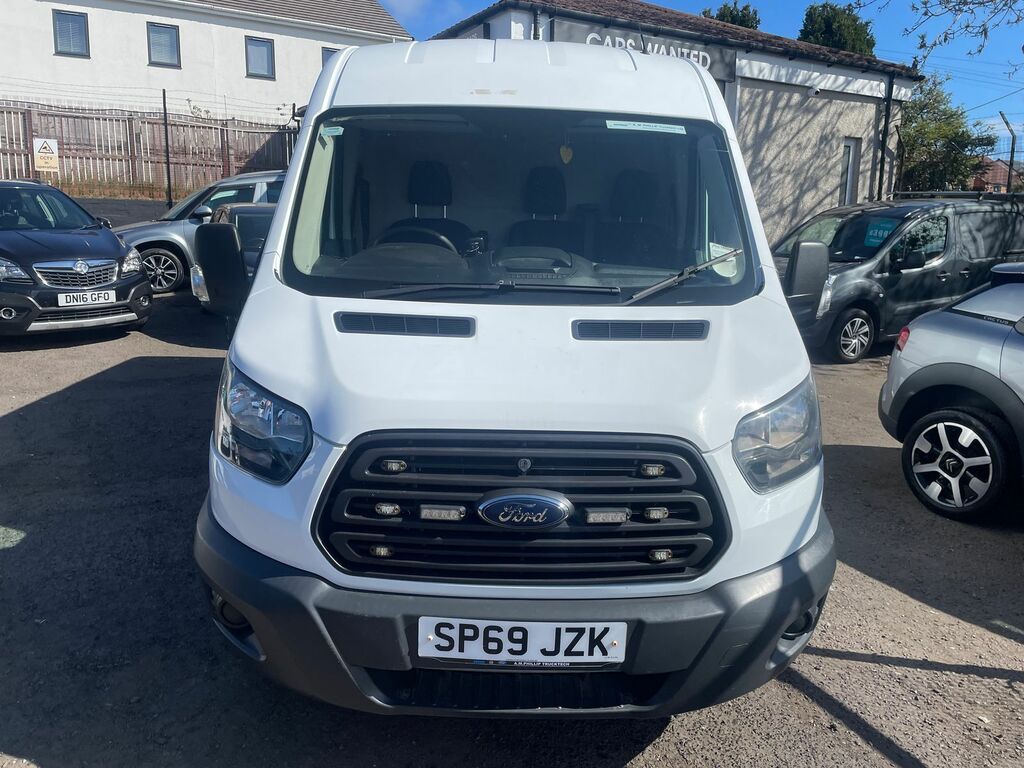 Ford Transit Custom Transit 350 L2 Rwd SP69JZK White #2