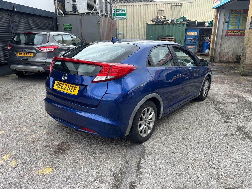 Honda Civic 2.2 I-dtec Ex Euro 5 S S Blue #4