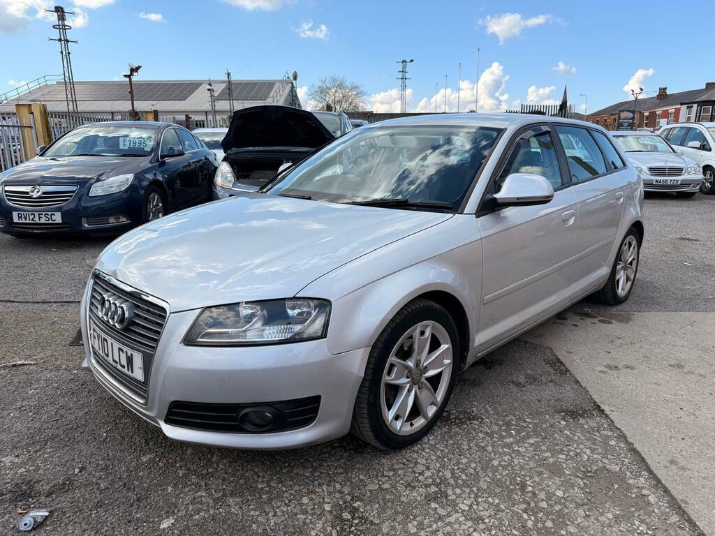 Audi A3 1.6 Tdi Sport Sportback Euro 5 S S FY10LCW Silver #2