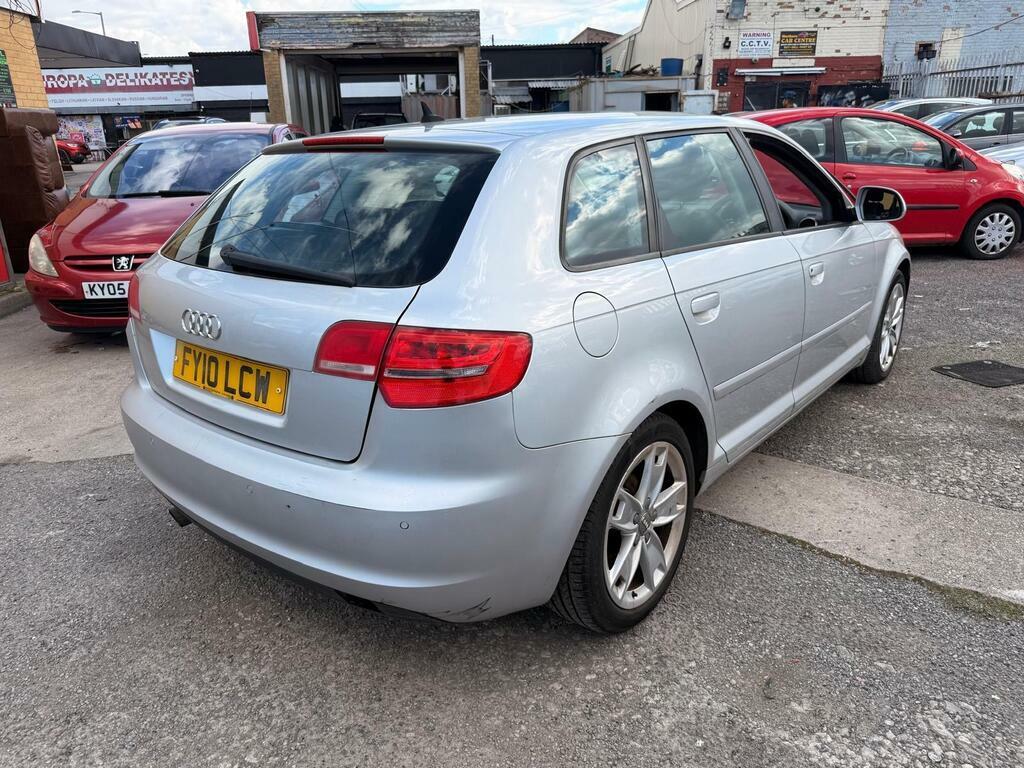 Audi A3 1.6 Tdi Sport Sportback Euro 5 S S FY10LCW Silver #3