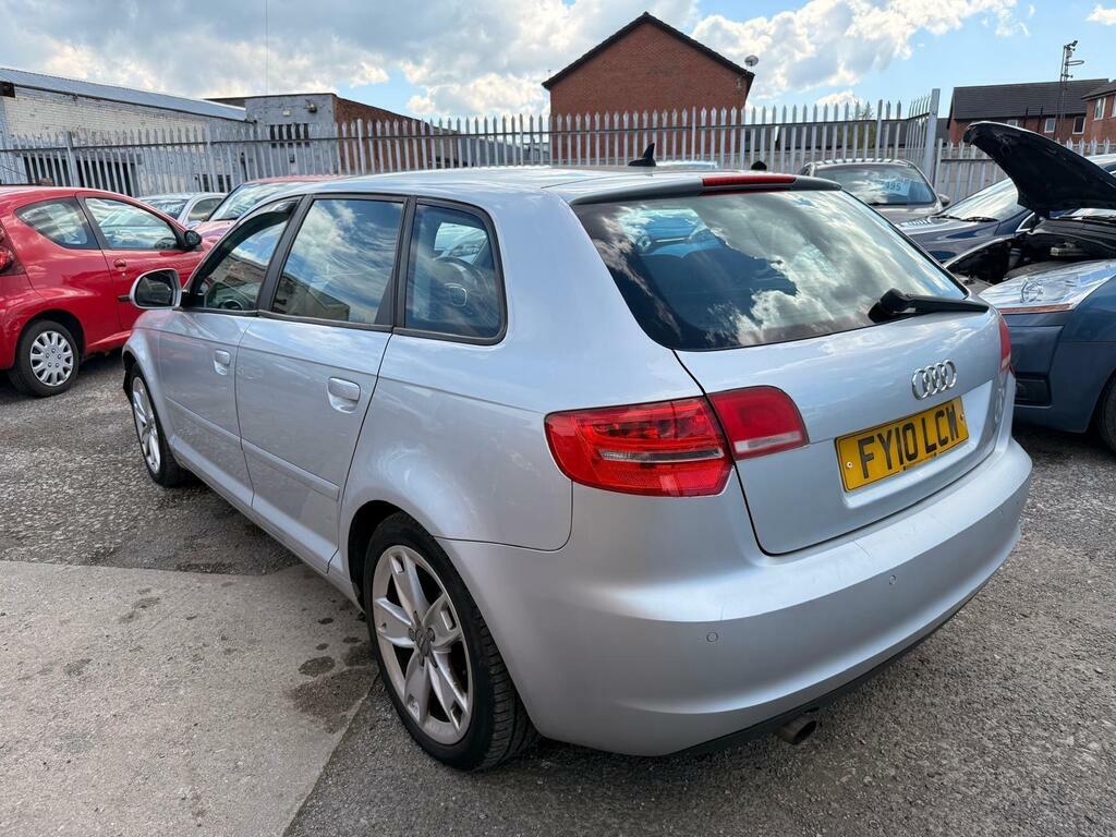 Audi A3 1.6 Tdi Sport Sportback Euro 5 S S FY10LCW Silver #4