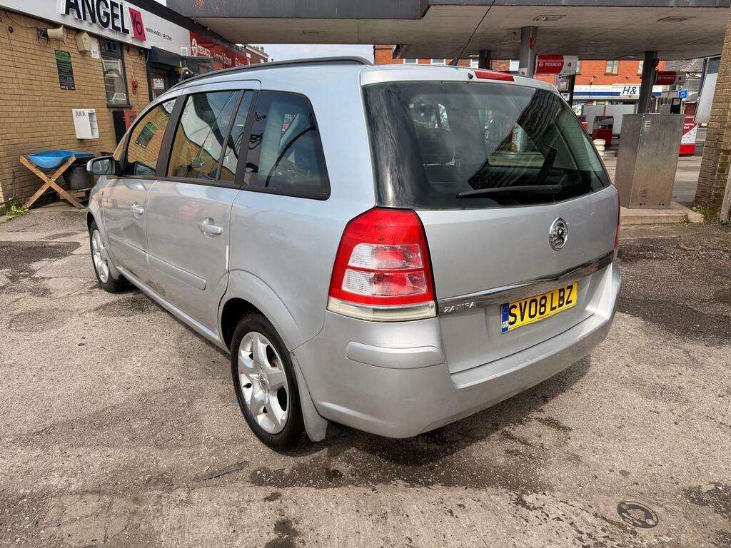 Vauxhall Zafira 1.6 Exclusiv Euro 4 Silver #3