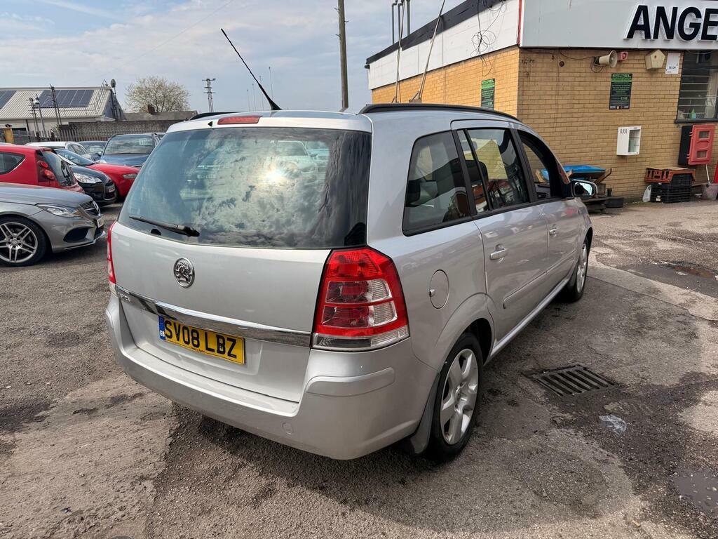 Vauxhall Zafira 1.6 Exclusiv Euro 4 Silver #4