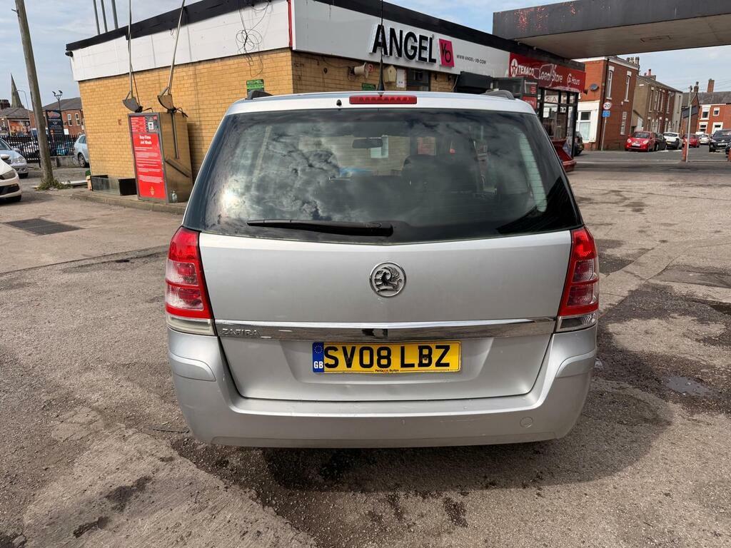 Vauxhall Zafira 1.6 Exclusiv Euro 4 Silver #6