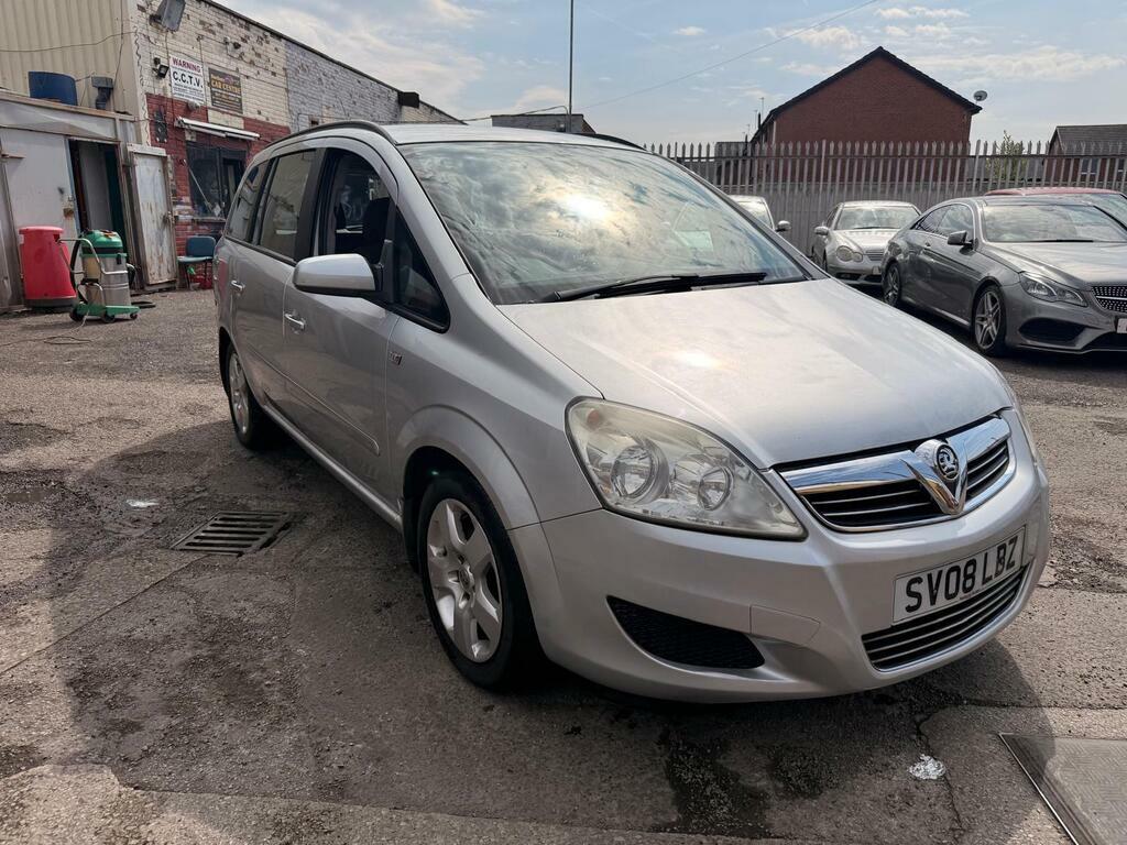 Vauxhall Zafira 1.6 Exclusiv Euro 4 Silver