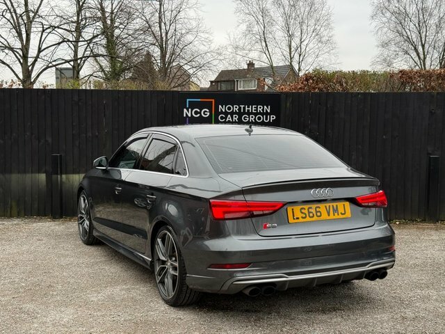 Audi S3 2016 2.0 Tfsi S Tronic Quattro Euro 6 Ss LS66VMJ Grey #4