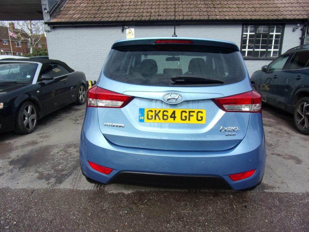 Hyundai Ix20 1.6 Crdi Style Euro 5 Ss Blue #4