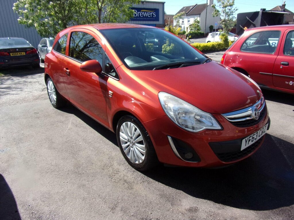 Vauxhall Corsa 1.2 16V Energy Euro 5 Ac YF63CDZ Orange #2