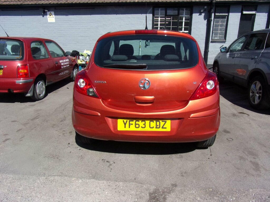 Vauxhall Corsa 1.2 16V Energy Euro 5 Ac YF63CDZ Orange #6