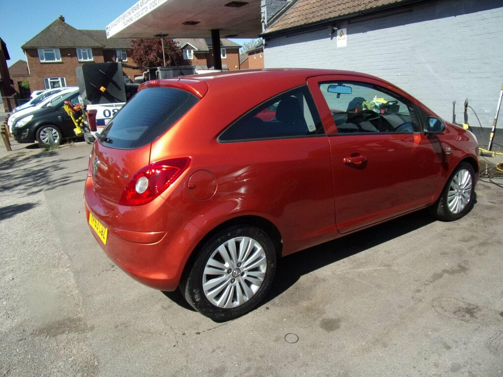 Vauxhall Corsa 1.2 16V Energy Euro 5 Ac YF63CDZ Orange #3