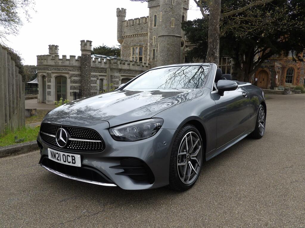Mercedes-Benz E Class 2.0 E220d Amg Line Premium Cabriolet Grey