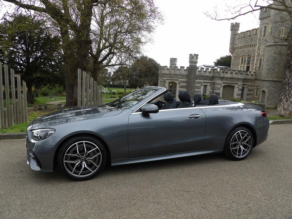Mercedes-Benz E Class 2.0 E220d Amg Line Premium Cabriolet NM21OCB Grey #2