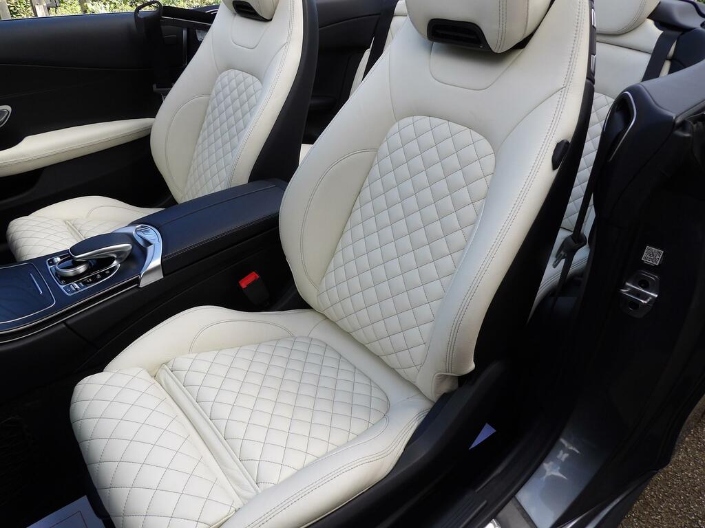 Mercedes-Benz C Class 2.0 C220d Amg Line Cabriolet G-tronic OV21VKJ Grey #3