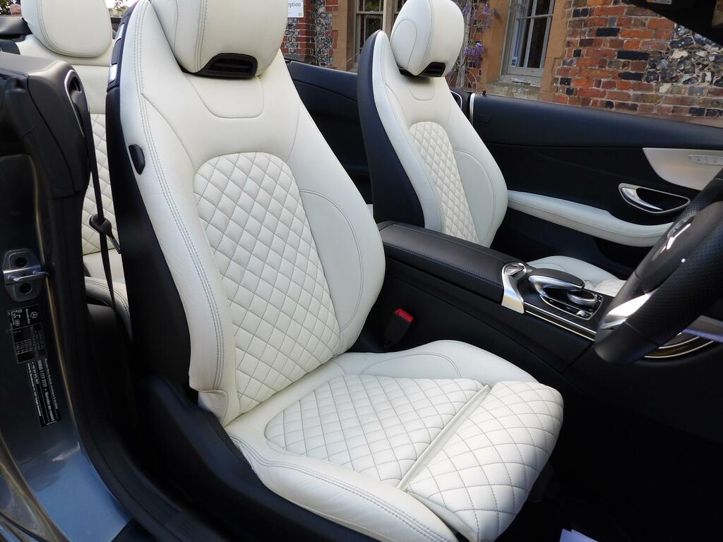 Mercedes-Benz C Class 2.0 C220d Amg Line Cabriolet G-tronic OV21VKJ Grey #5