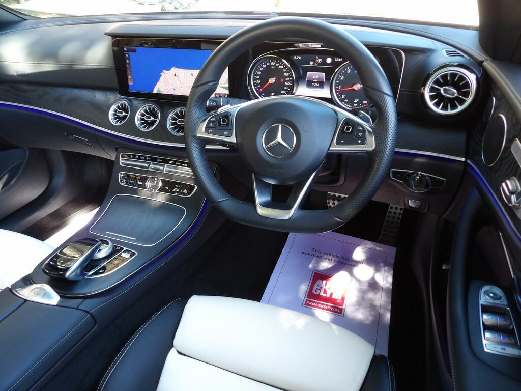 Mercedes-Benz E Class 2.0 E300 Amg Line Premium Cabriolet G Black #5