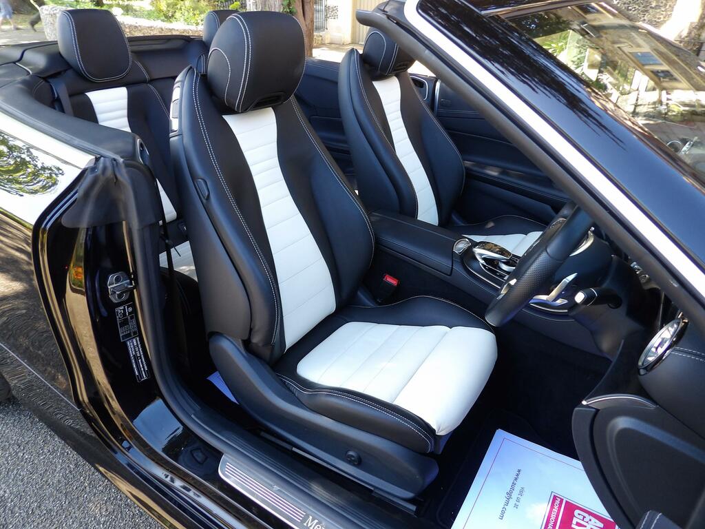 Mercedes-Benz E Class 2.0 E300 Amg Line Premium Cabriolet G Black #6