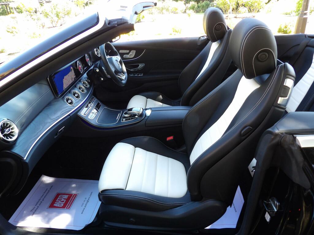Mercedes-Benz E Class 2.0 E300 Amg Line Premium Cabriolet G Black #3