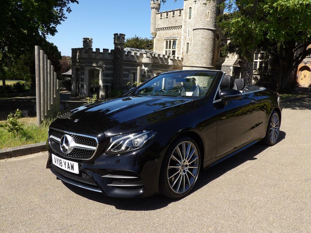 Mercedes-Benz E Class 2.0 E300 Amg Line Premium Cabriolet G Black