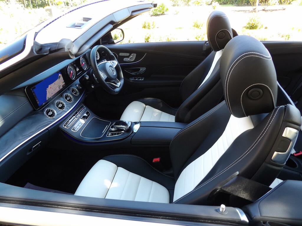 Mercedes-Benz E Class 2.0 E300 Amg Line Premium Cabriolet G Black #4