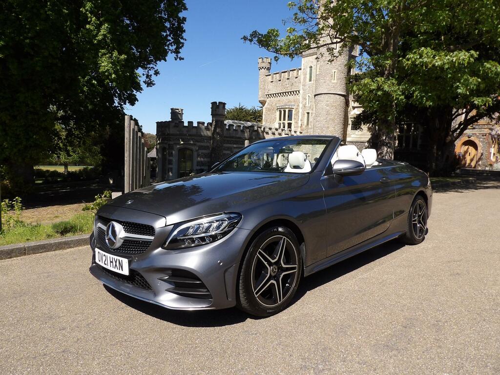 Mercedes-Benz C Class 2.0 C220d Amg Line Cabriolet G-tronic Grey