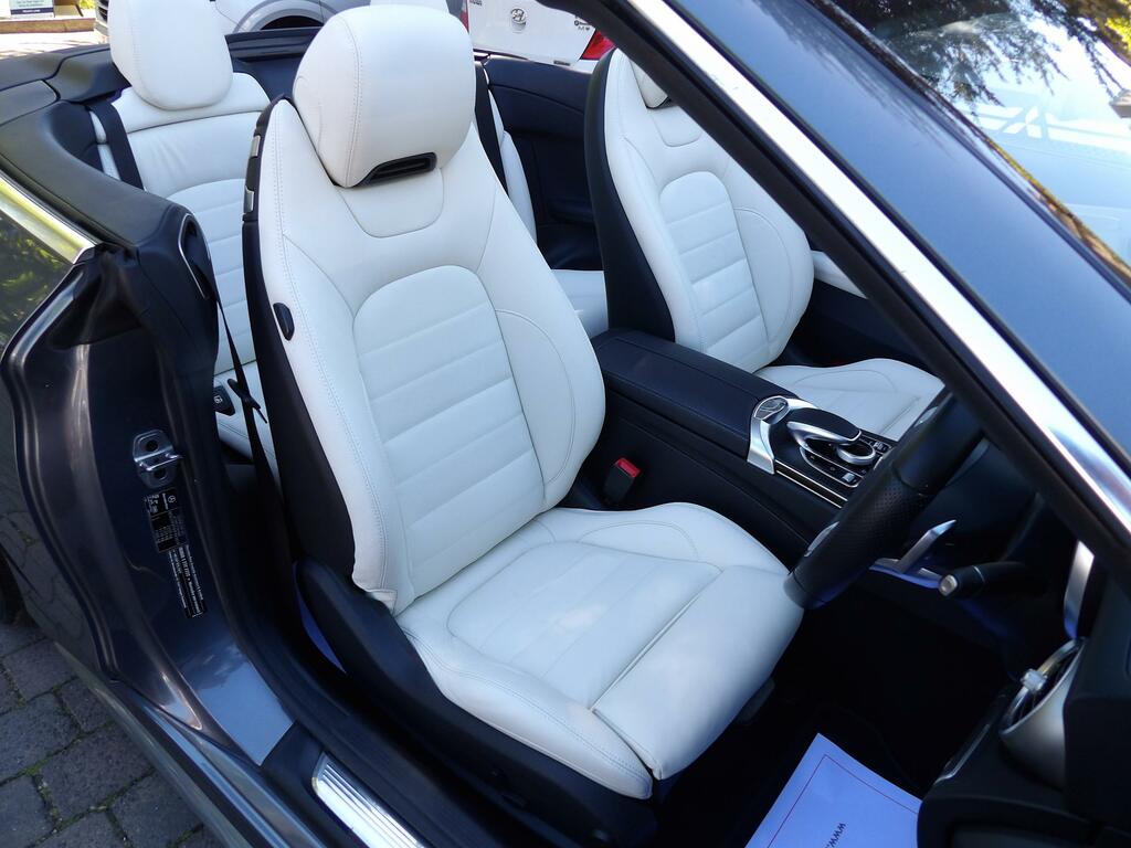 Mercedes-Benz C Class 2.0 C220d Amg Line Cabriolet G-tronic Grey #6