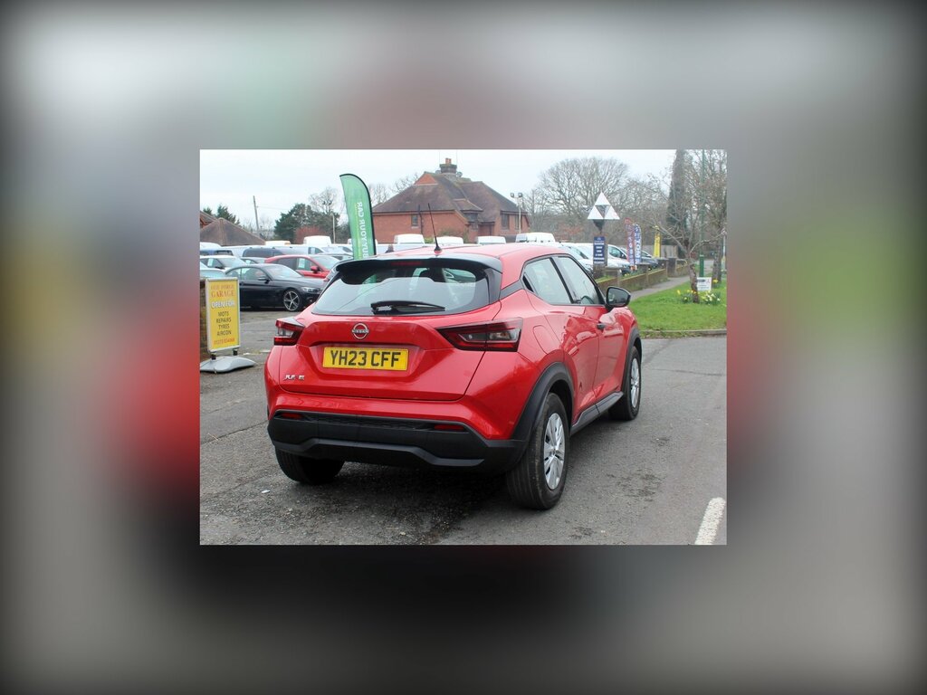 Nissan Juke 1.0 Dig-t Visia Suv Euro 6 Ss YH23CFF Red #4