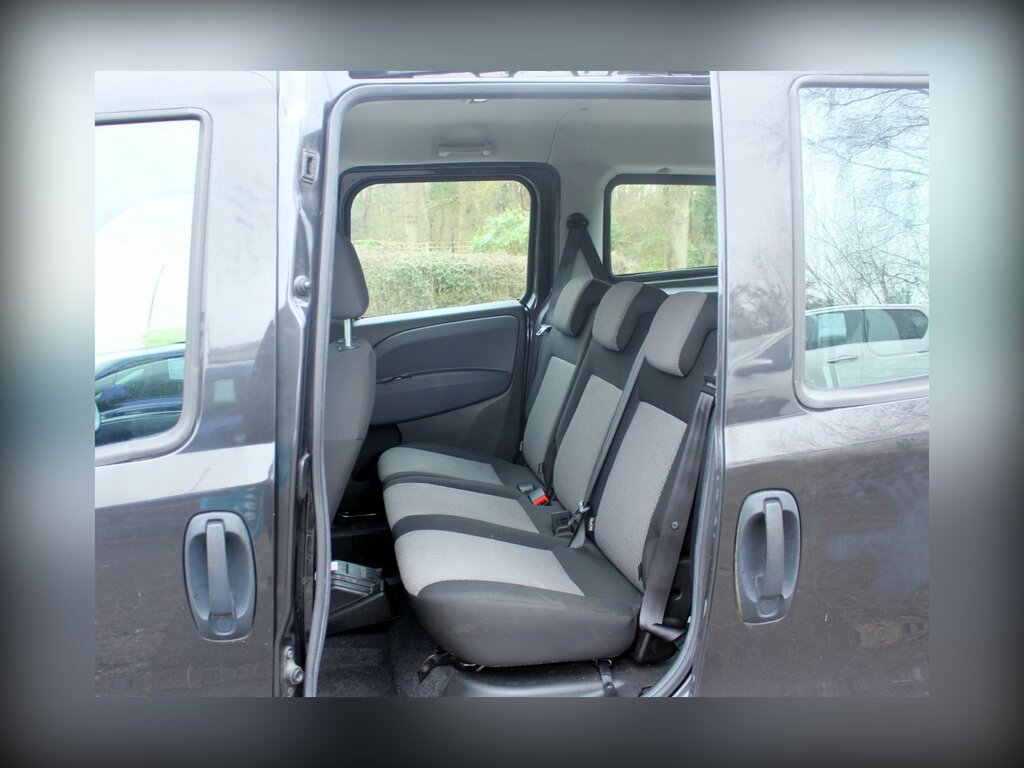 Fiat Doblo 1.6 Multijetii 16V Maxi Sx Wheelchair Accessible 5 LJ18GAO Black #5