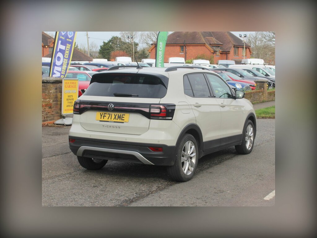 Volkswagen T-Cross 1.0 Tsi Active Suv Dsg Euro 6 Ss 11 YF71XME Grey #2