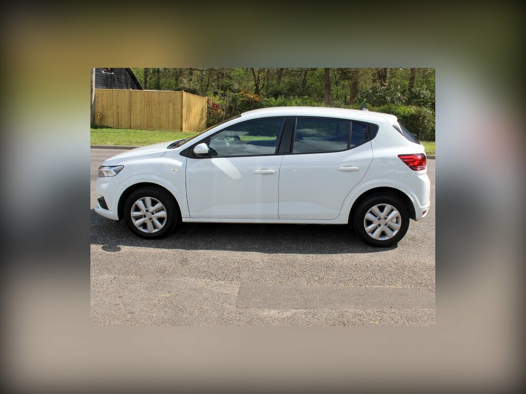 Dacia Sandero 1.0 Tce Expression Hatchback Eur GF23YOC White #2