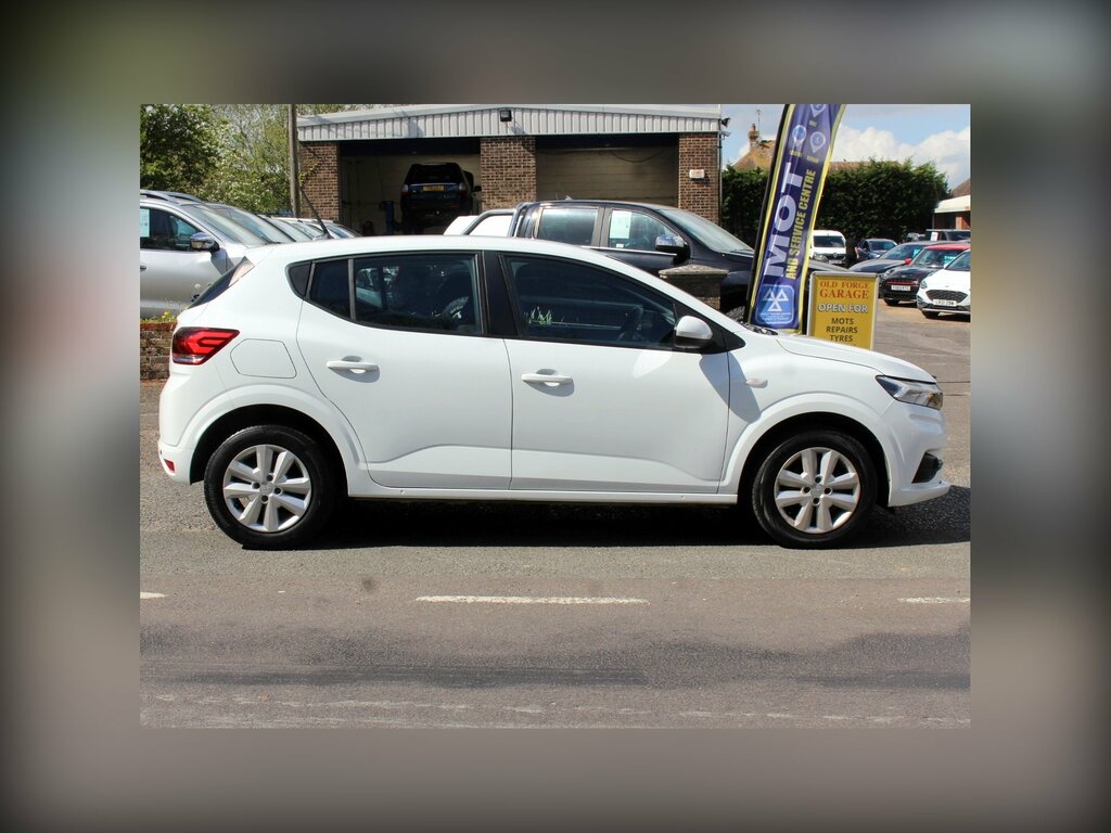 Dacia Sandero 1.0 Tce Expression Hatchback Eur GF23YOC White #3