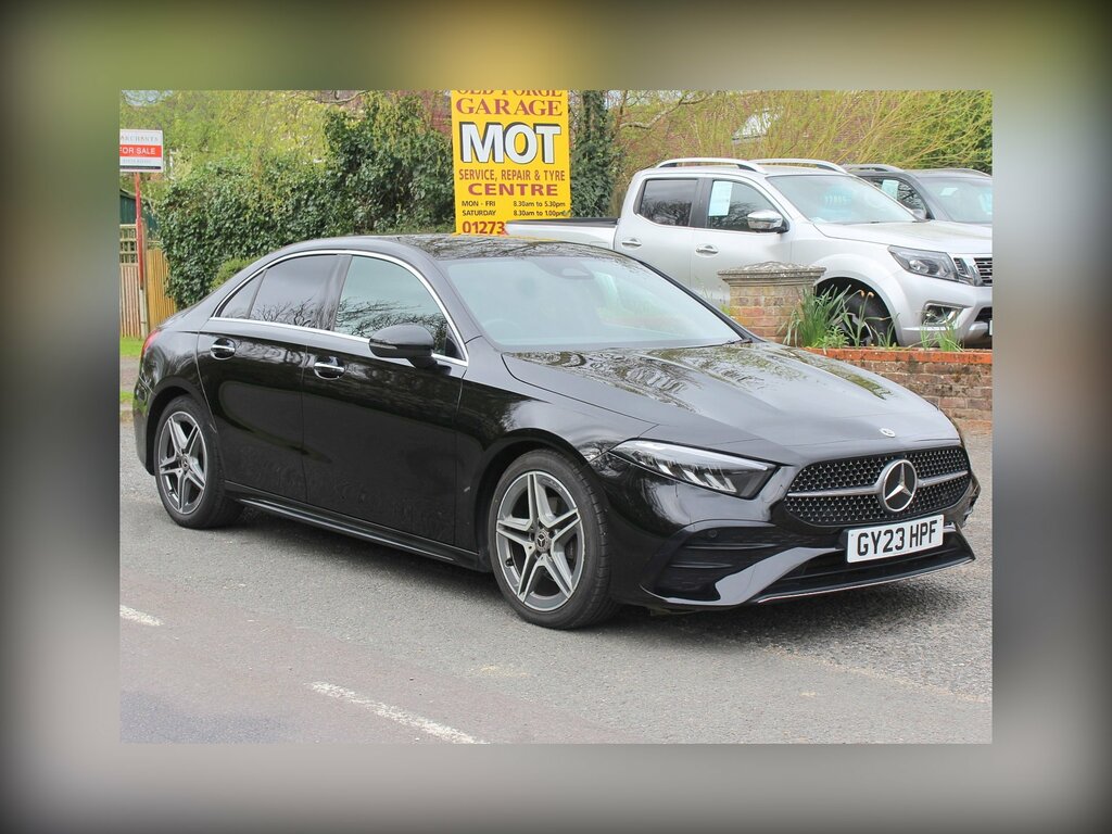 Mercedes-Benz A Class 2.0 A200d Amg Line Executive Saloon 8 GY23HPF Black #4