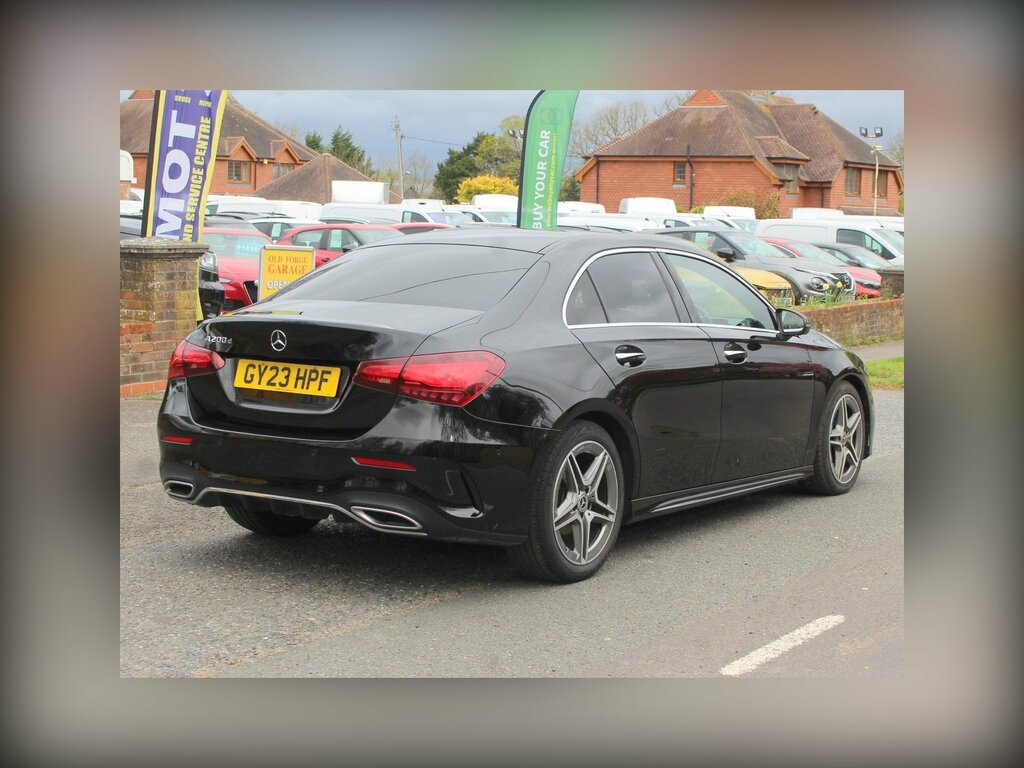 Mercedes-Benz A Class 2.0 A200d Amg Line Executive Saloon 8 GY23HPF Black #2