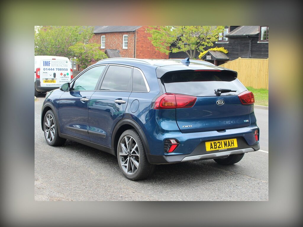 Kia Niro 1.6 Gdi 4 Suv Hybrid Dct Euro 6 Ss AB21MAH Blue #4