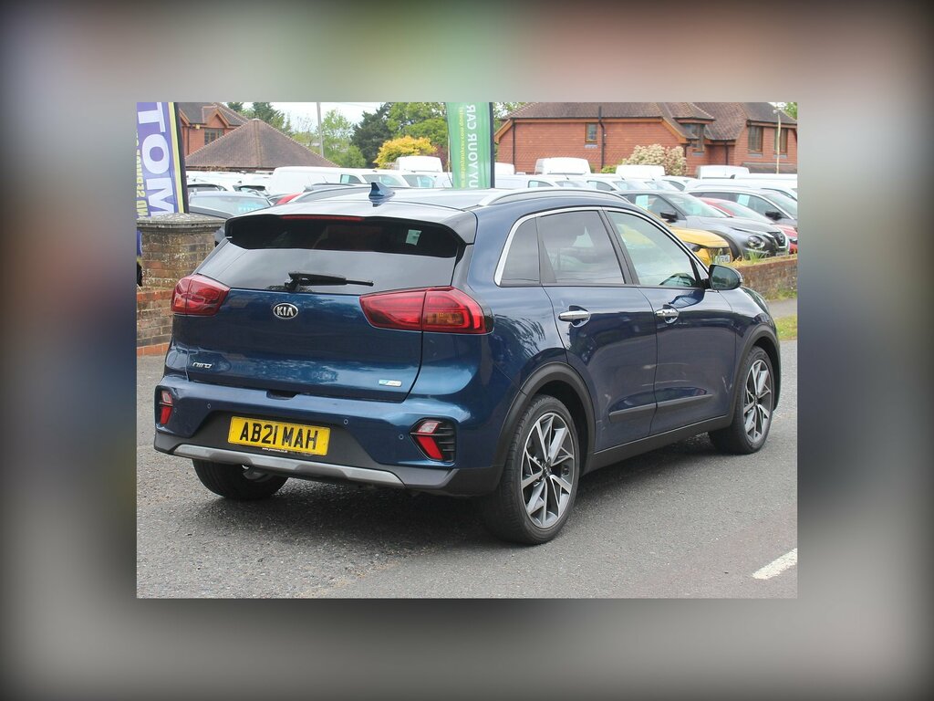 Kia Niro 1.6 Gdi 4 Suv Hybrid Dct Euro 6 Ss AB21MAH Blue #2