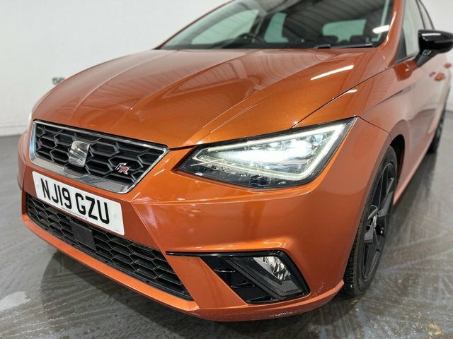 Seat Ibiza 1.0 Tsi Fr Hatchback Euro 6 S S NJ19GZU Orange #4
