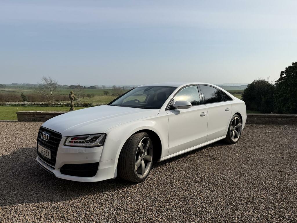 Audi A8 Black Edition White