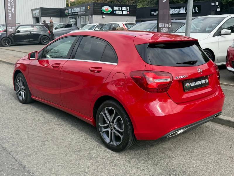 Mercedes-Benz A Class A200d Sport Edition Plus - 2018 67 V17REE Red #4