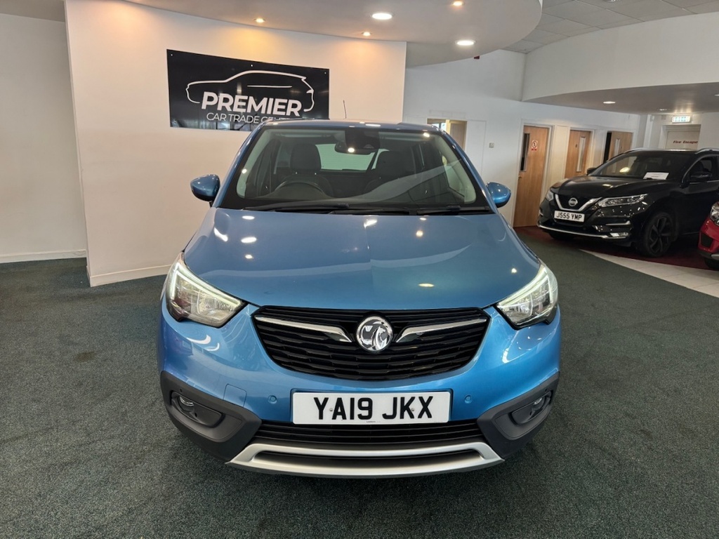 Vauxhall Crossland X 1.2 Elite YA19JKX Blue #2