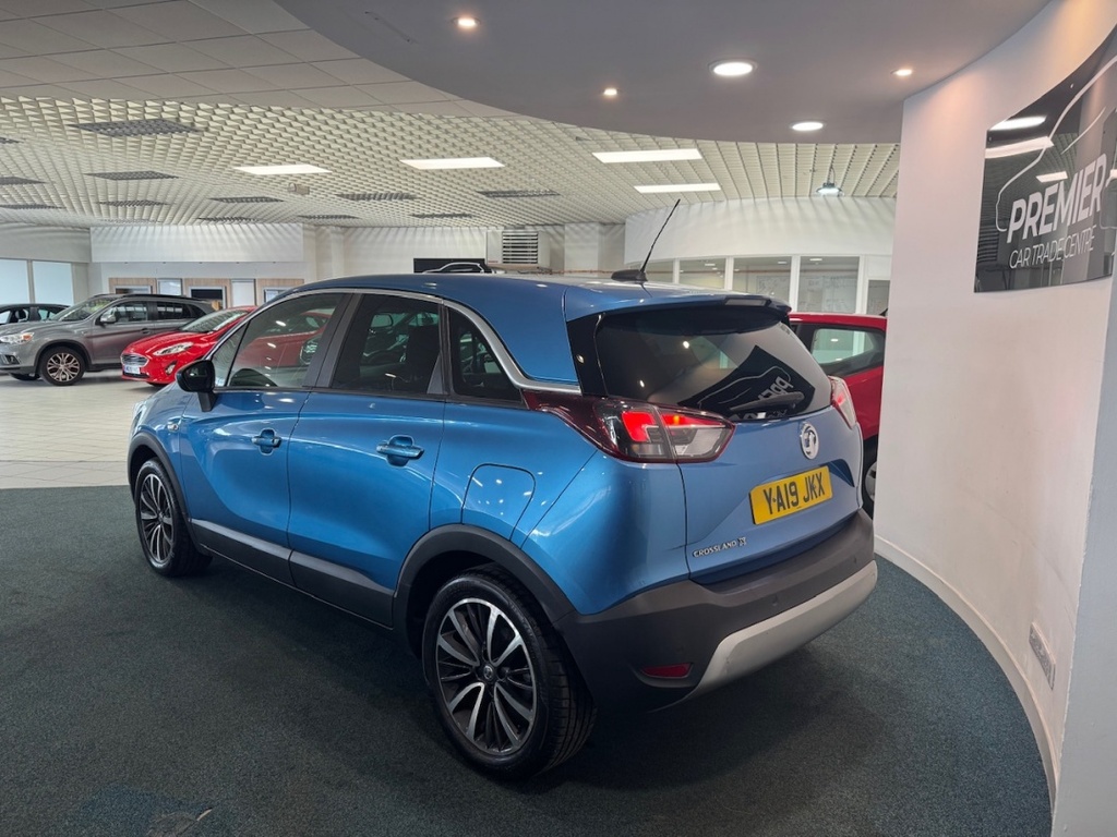 Vauxhall Crossland X 1.2 Elite YA19JKX Blue #6