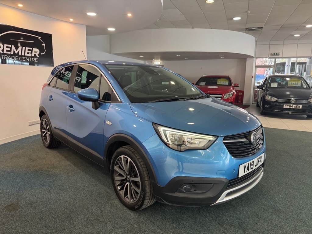 Vauxhall Crossland X 1.2 Elite YA19JKX Blue #3