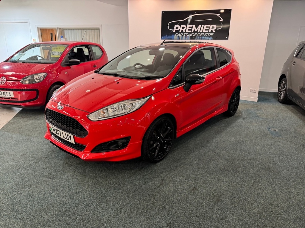 Ford Fiesta 1.0 Ecoboost 140 St-line Red MX17LUY Red #2